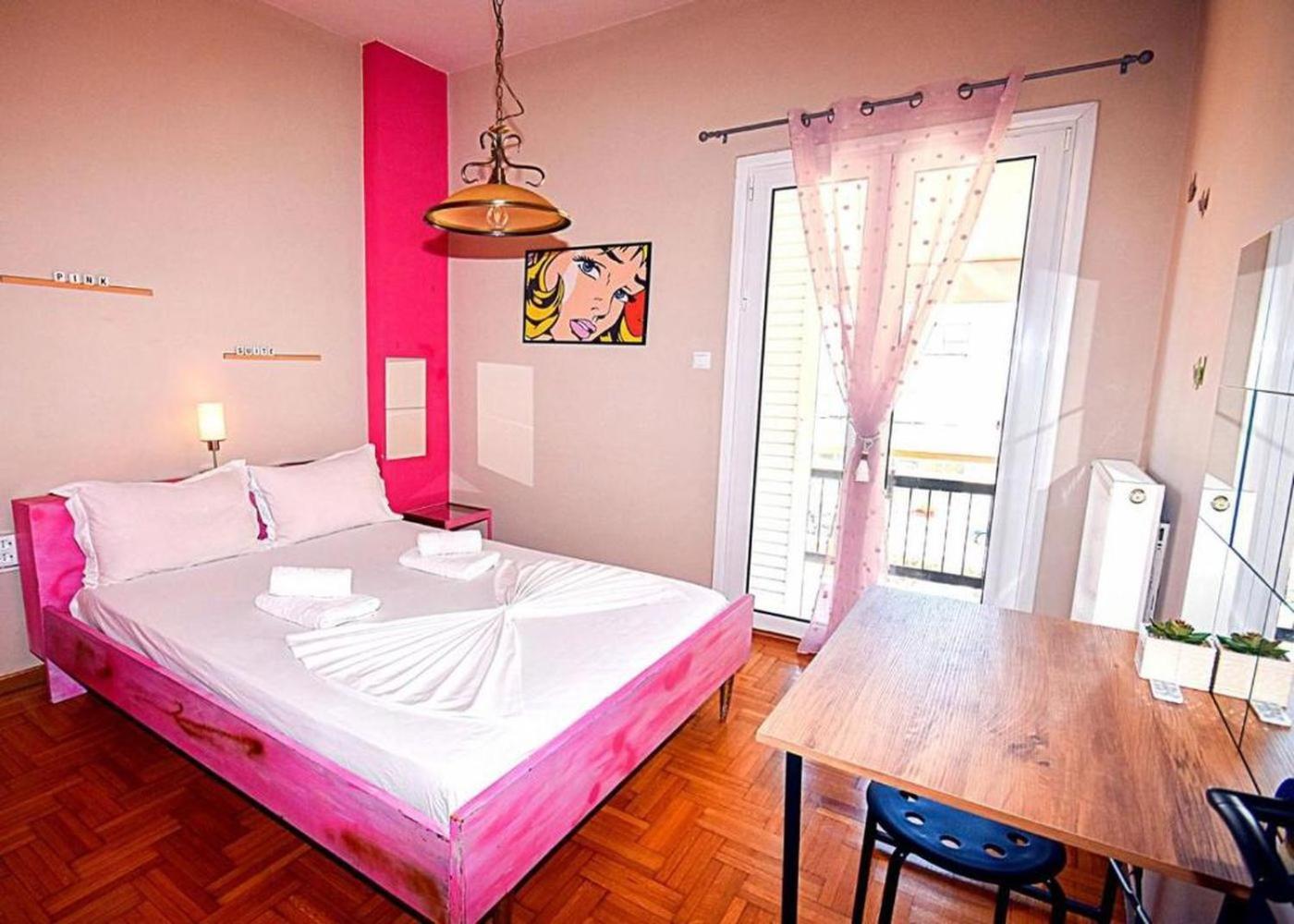 Athens 24-Hours Hostel #Athensairport #Latecheck-In #Privatetransportservice #Groups #Downtown Markópoulon Exteriör bild
