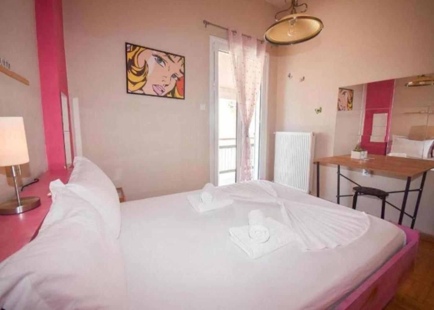 Athens 24-Hours Hostel #Athensairport #Latecheck-In #Privatetransportservice #Groups #Downtown Markópoulon Exteriör bild